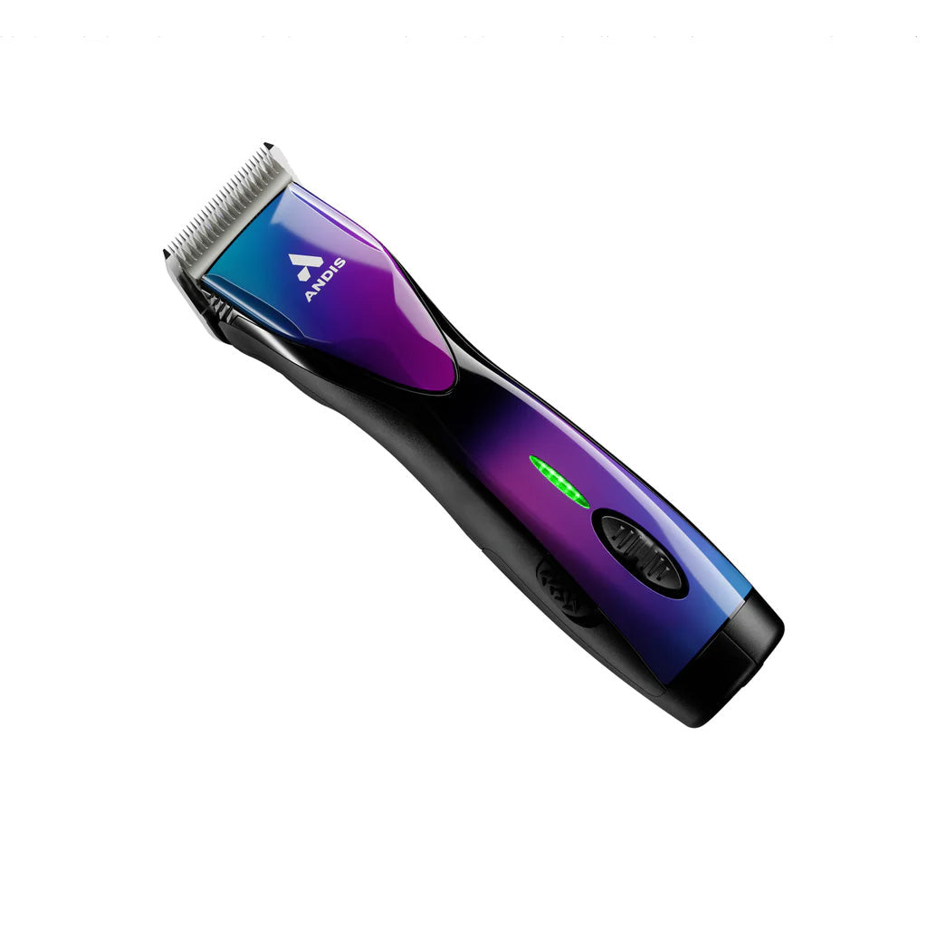 Andis Pulse ZR II 5-Speed Cordless Detachable Blade w/ CE 10 Blade, Purple Galaxy