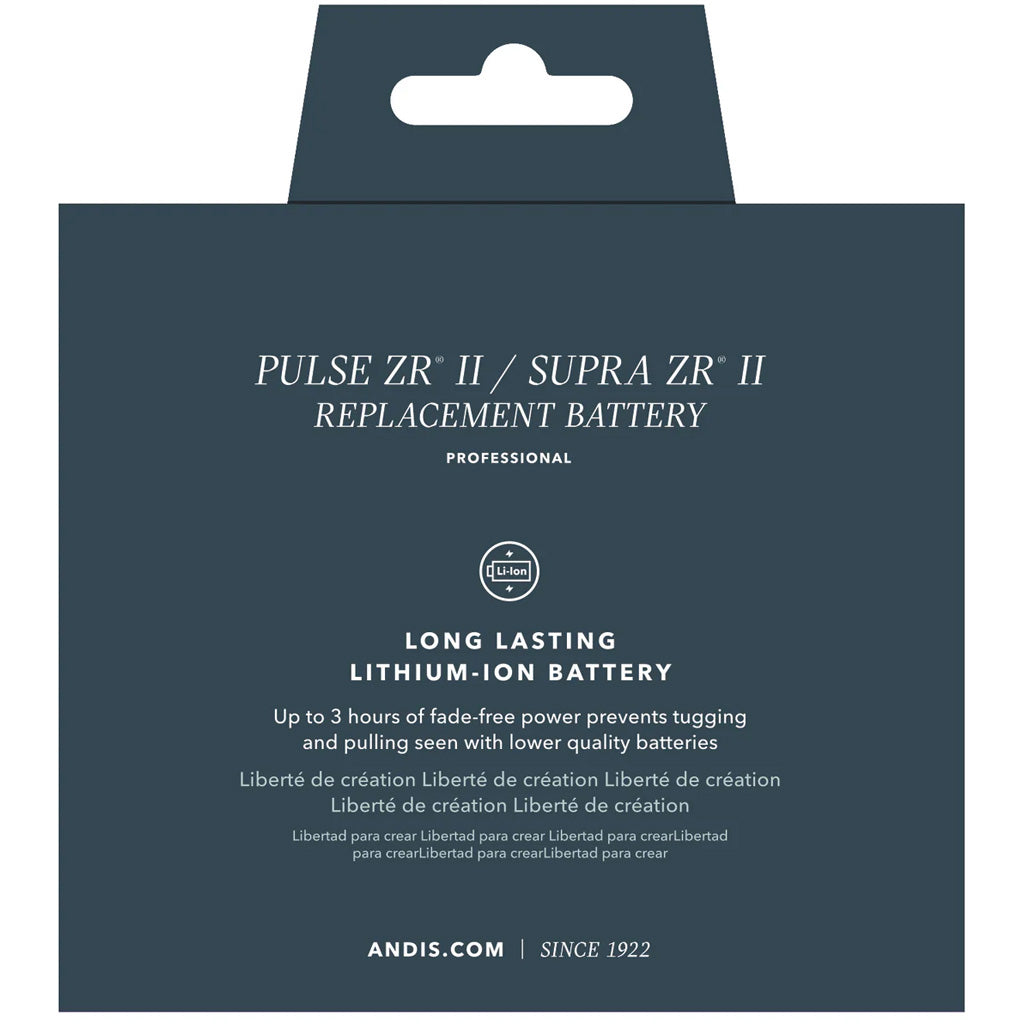 Andis Pulse ZR II / Supra ZR II Lithium Ion Replacement Battery
