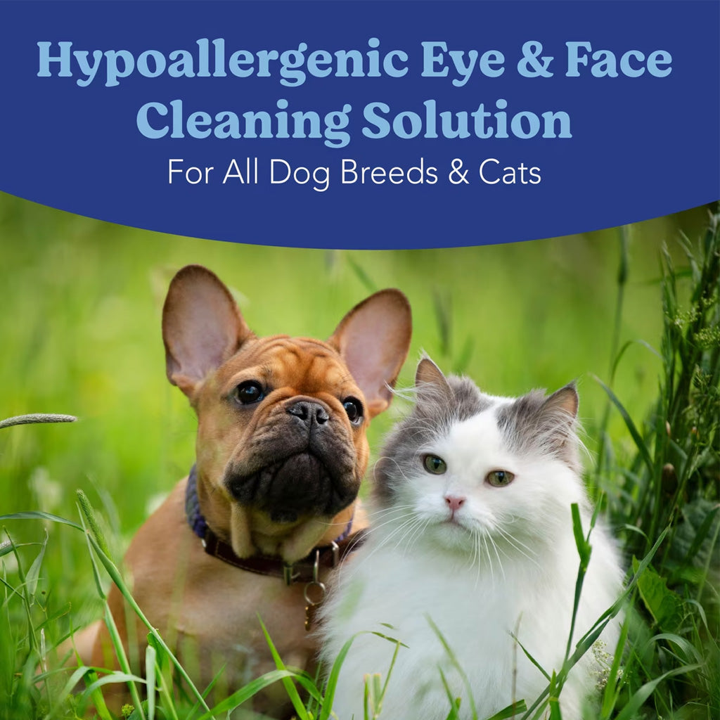 Angel's Eyes Face Eye & Paw Cleansing & Tear Stain Wipe for Dogs & Cats, 100 Count