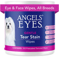 Angel's Eyes Face Eye & Paw Cleansing & Tear Stain Wipe for Dogs & Cats, 100 Count