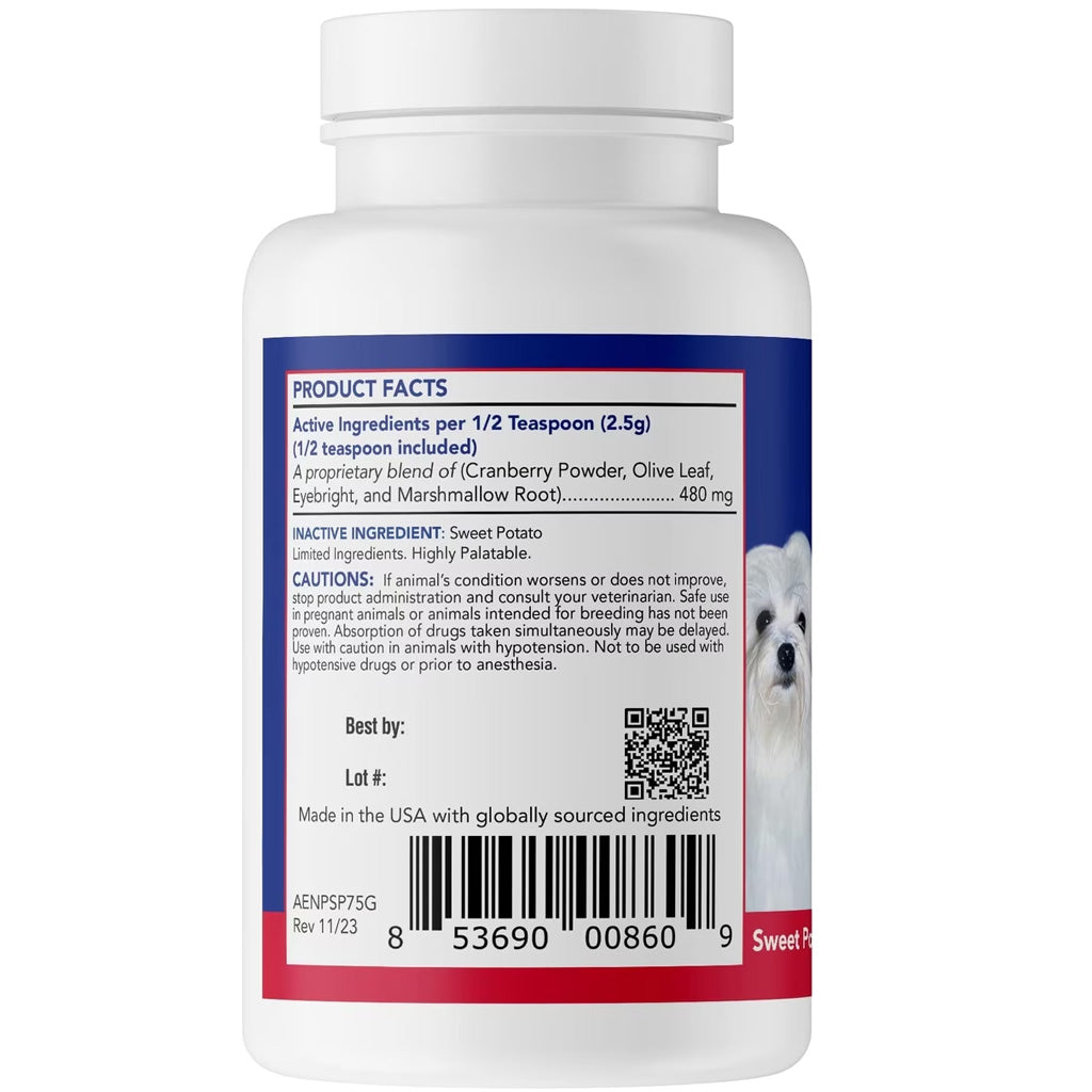 Angel's Eyes Natural Plus Powder Supplement for Dogs