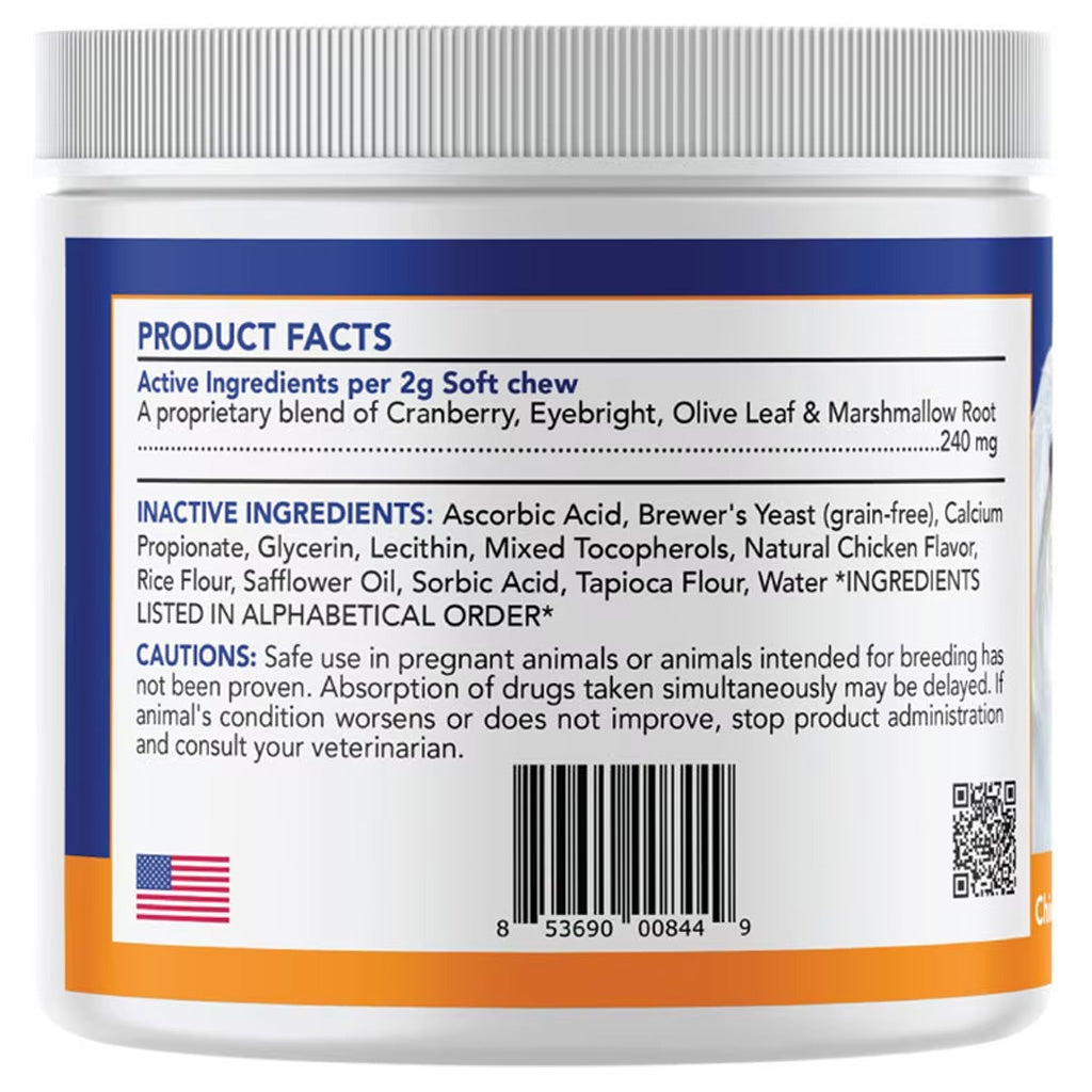 Angel's Eyes Natural Plus Soft Chews Tear Stain Supplement for Dogs