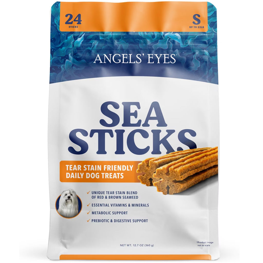 Angel's Eyes Sea Sticks Tear Stain Friendly Adult Crunchy Dog Treats