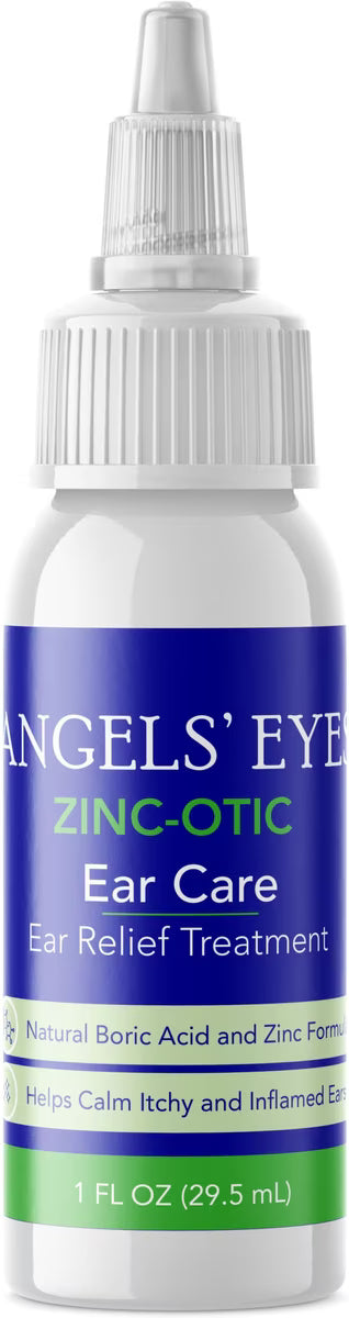 Angel's Eyes Zinc-Otic Ear Relief Treatment for Dogs & Cats, 1-oz