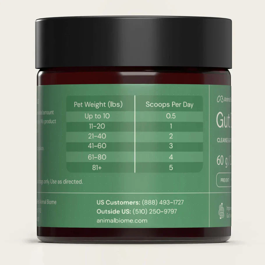 Animal Biome Gut Defender Cleanse and Protect for Cats & Dogs, 60-g