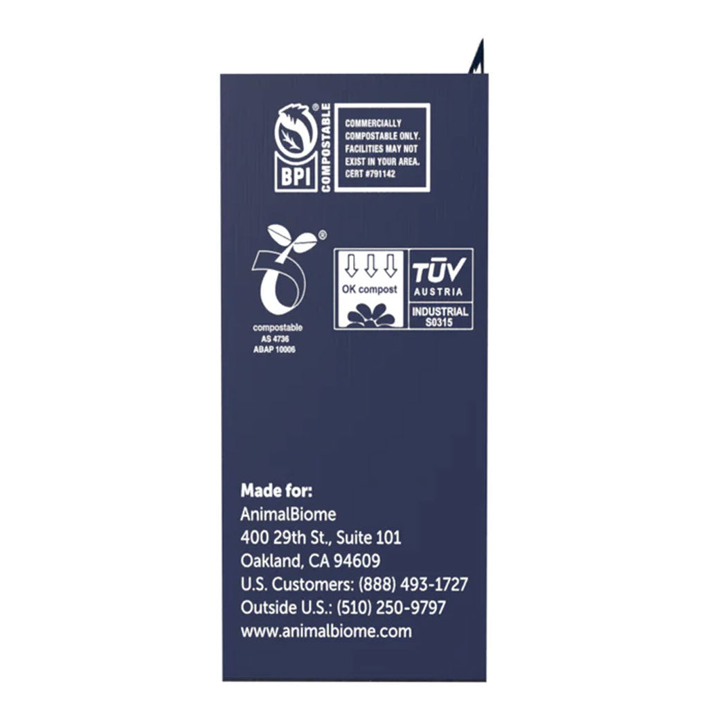 Animal Biome Heavy-Duty Compostable Poop Bags, 120-Bags