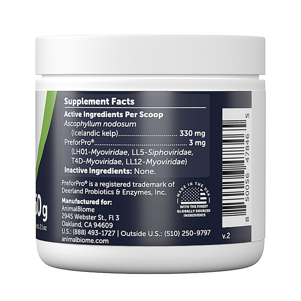 Animal Biome Oral Cleanse with Bacteriophages for Cats and Dogs, 60-g
