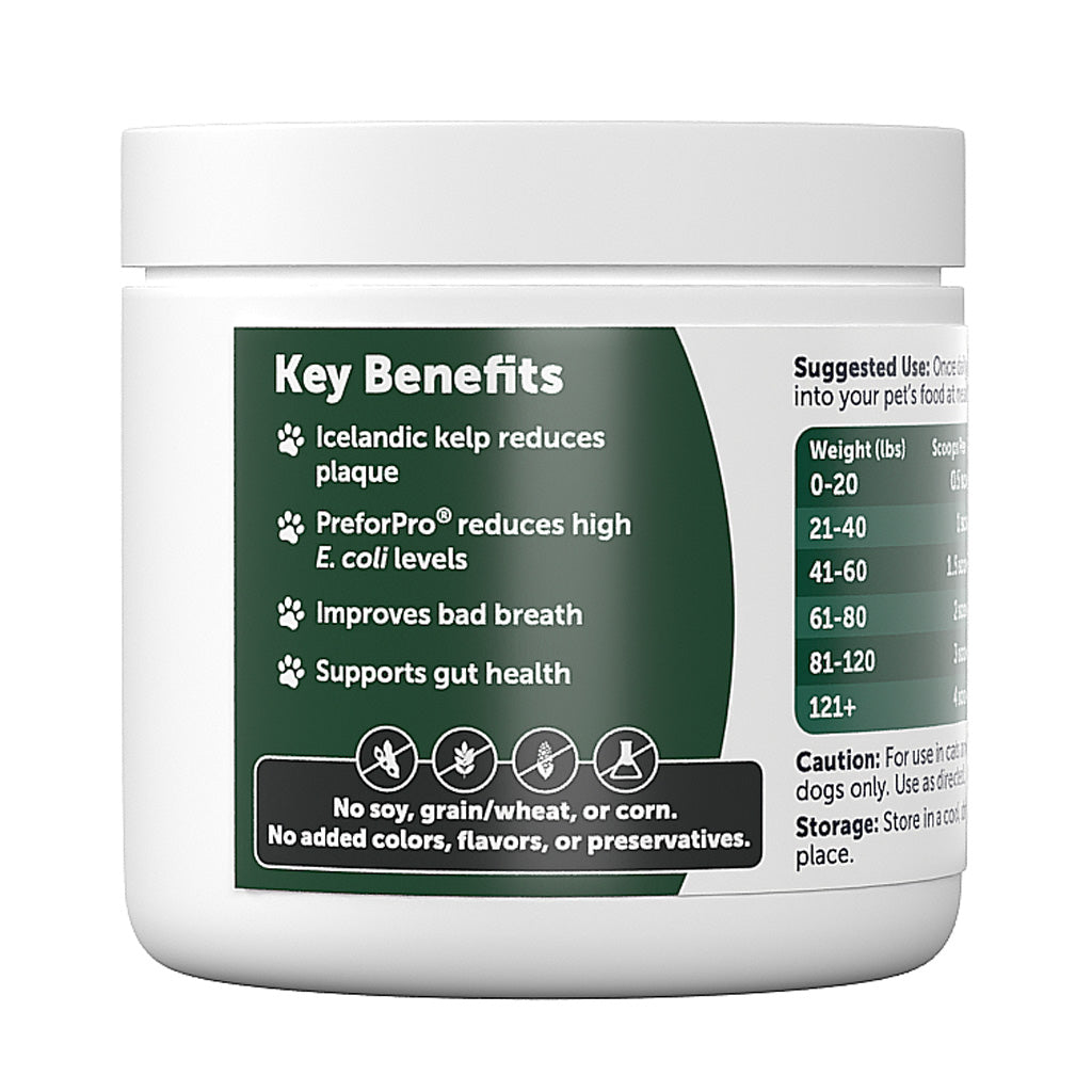 Animal Biome Oral Cleanse with Bacteriophages for Cats and Dogs, 60-g