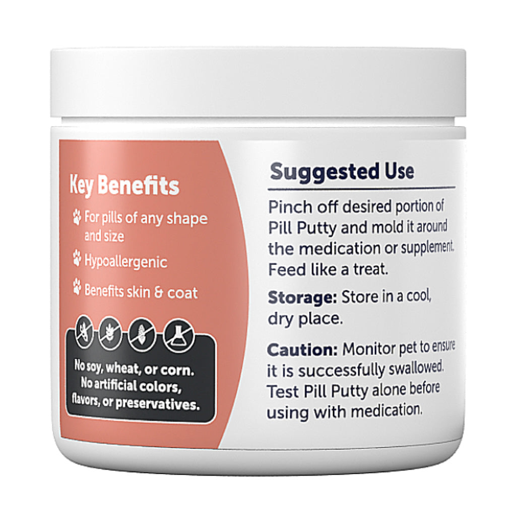 Animal Biome Pill Putty for Cats & Dogs, 120-g
