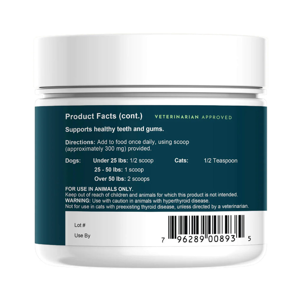 Animal Essentials Sea-Dent Anti-Plaque Powder for Dogs (2.5 oz)