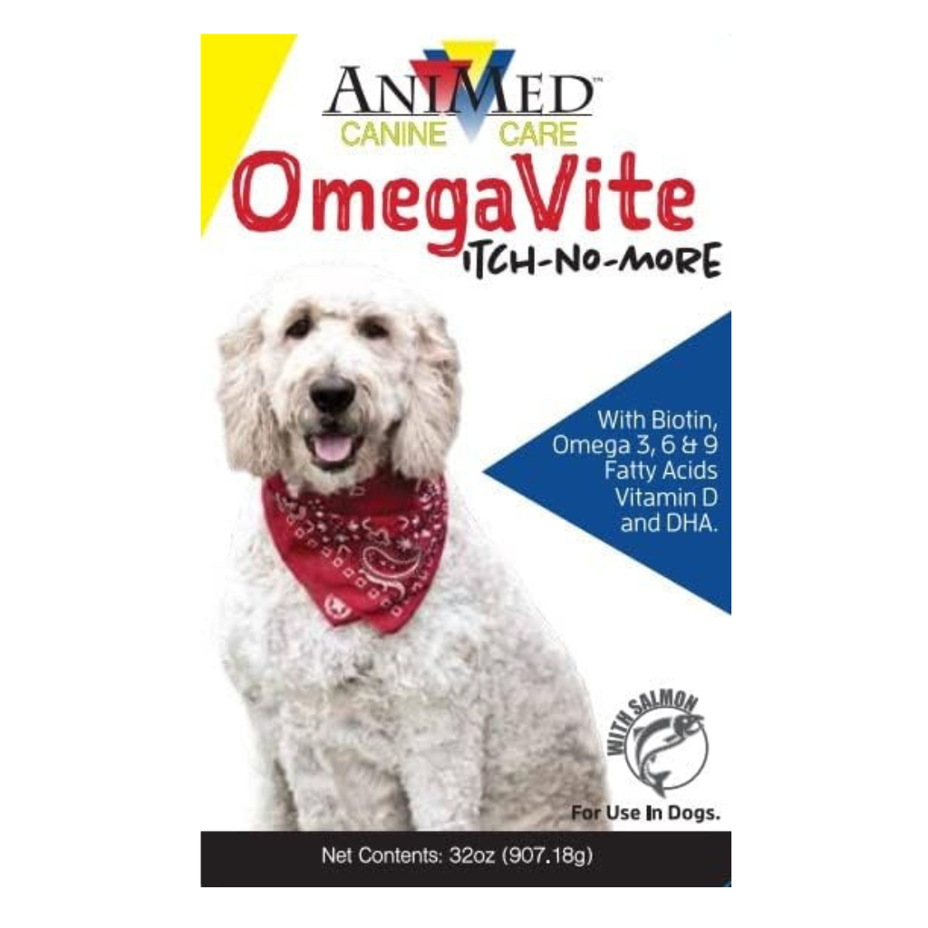 AniMed OmegaVite Itch-No-More for Dogs (32 oz)
