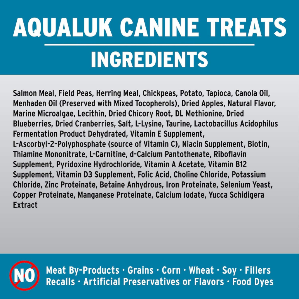 Annamaet Aqualuk Cold Water Fish Formula Grain-Free Oven-Baked Dog Treats (7 oz)