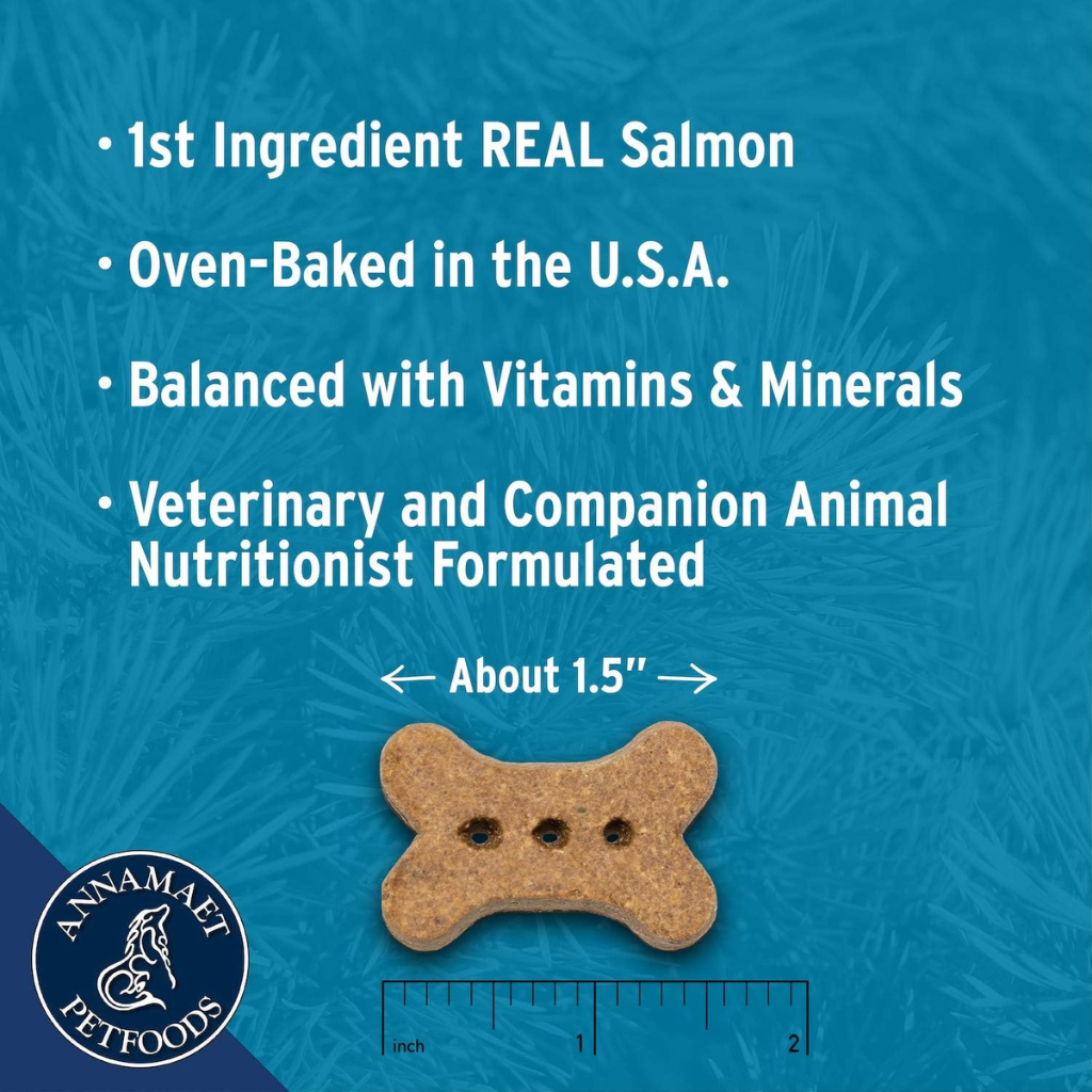 Annamaet Aqualuk Cold Water Fish Formula Grain-Free Oven-Baked Dog Treats (7 oz)