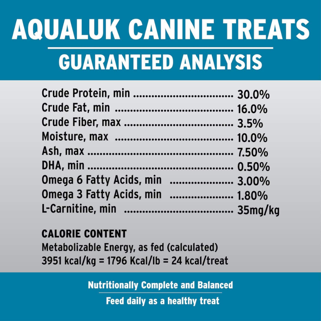 Annamaet Aqualuk Cold Water Fish Formula Grain-Free Oven-Baked Dog Treats (7 oz)