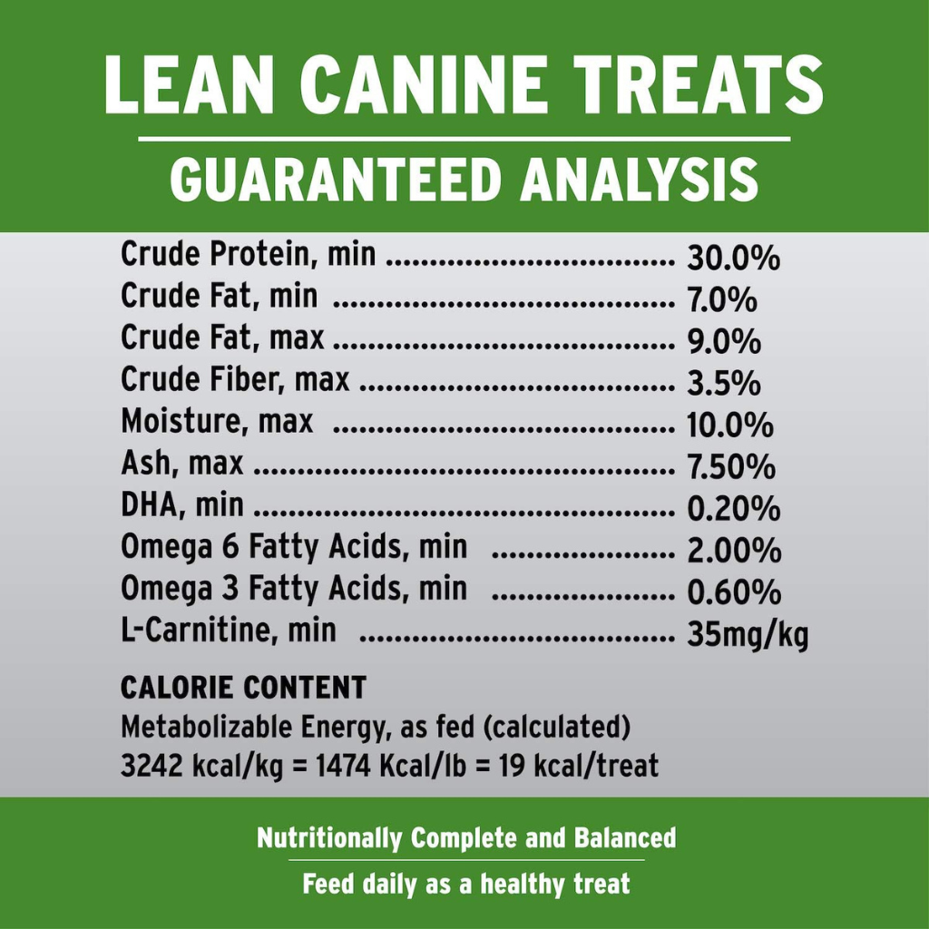 Annamaet Lean Low Fat Formula Grain-Free Oven-Baked Dog Treats (7 oz)