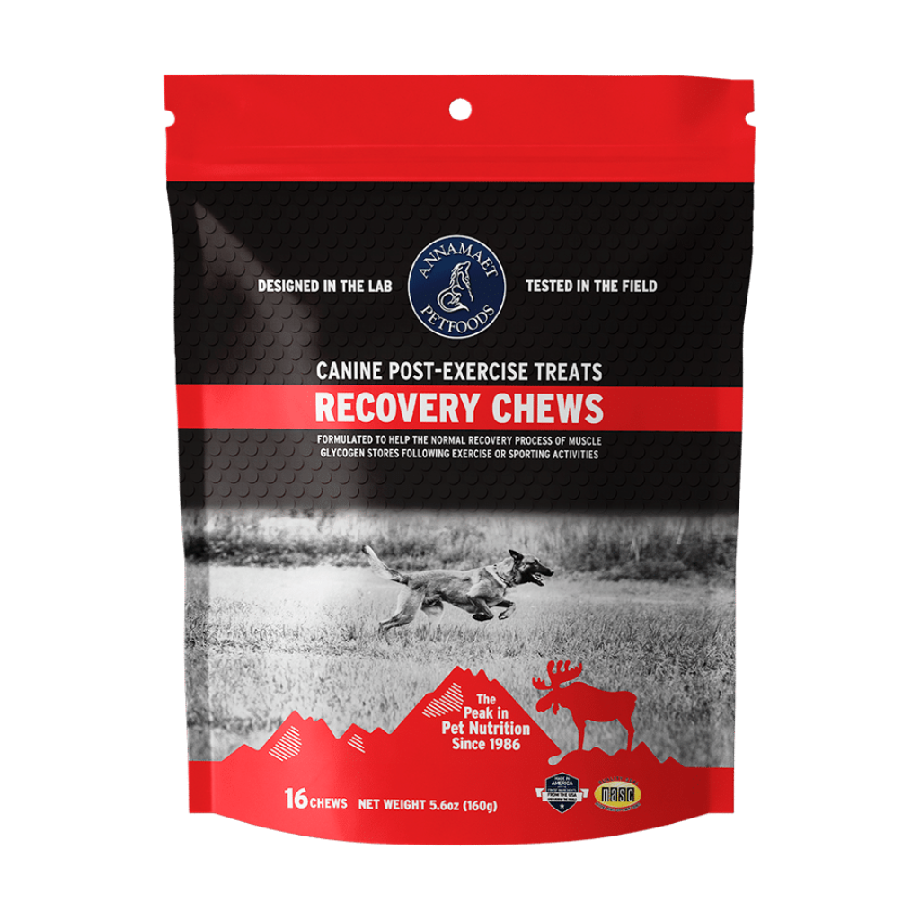 Annamaet Recovery Chews Post-Exercise Treats for Dogs