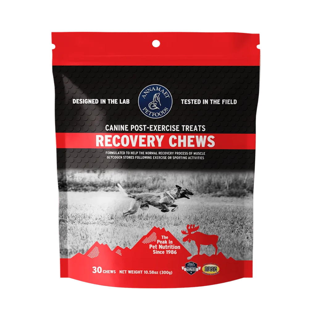 Annamaet Recovery Chews Post-Exercise Treats for Dogs