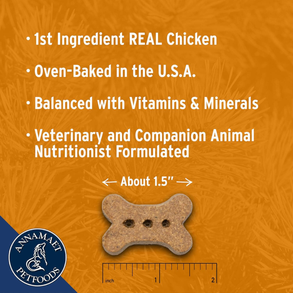 Annamaet Salcha Poultry Formula Grain-Free Oven-Baked Dog Treats (7 oz)