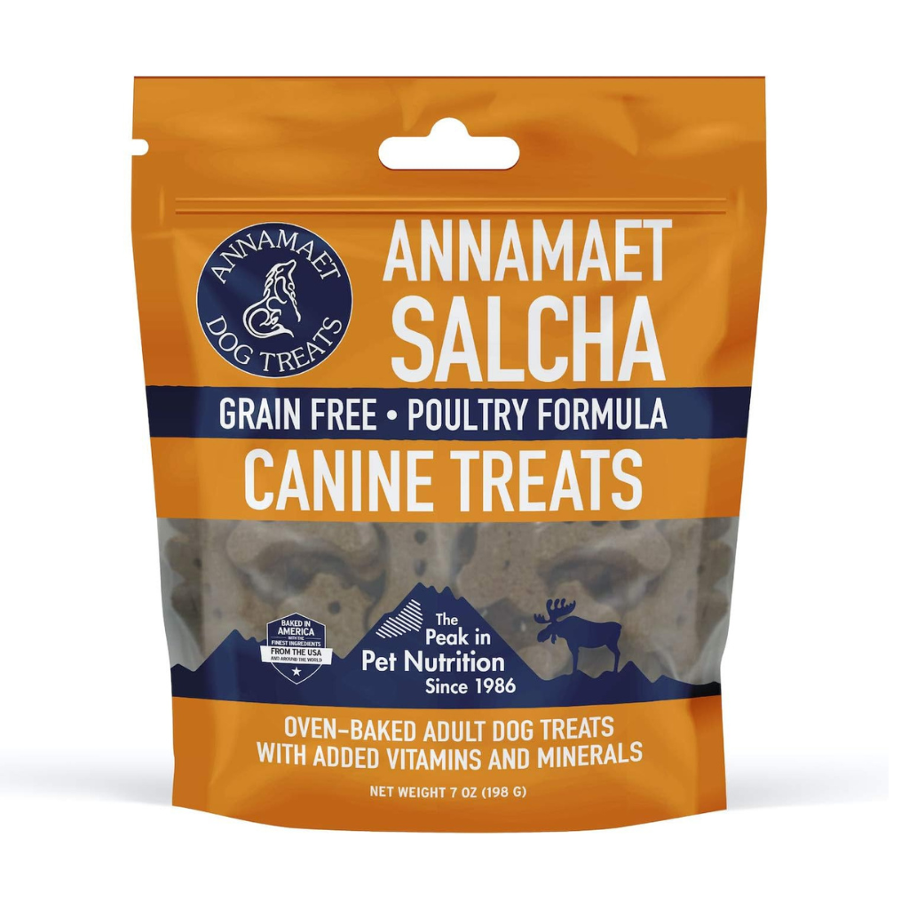 Annamaet Salcha Poultry Formula Grain-Free Oven-Baked Dog Treats (7 oz)