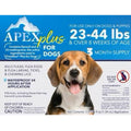 Apex Plus Topical Flea & Tick Prevention for Dogs, 23-44 lbs, 3 Doses
