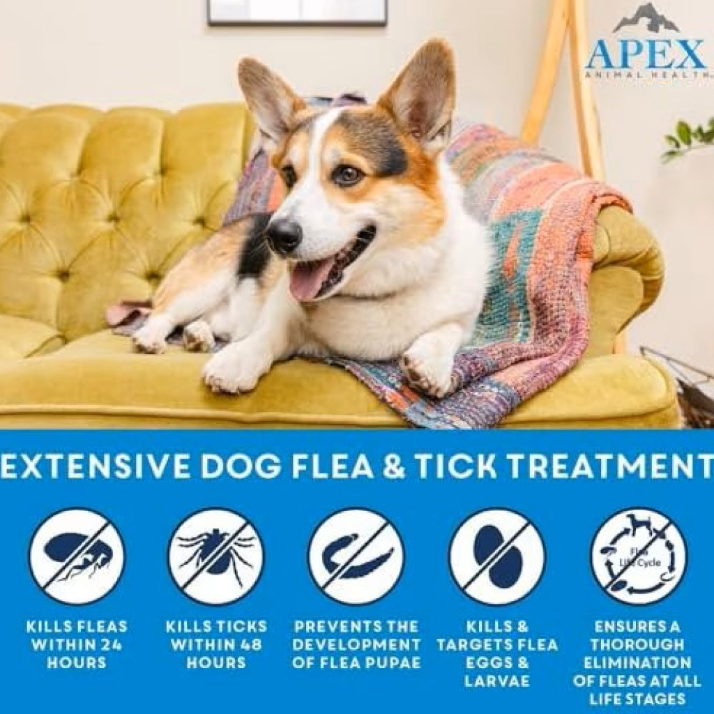 Apex Plus Topical Flea & Tick Prevention for Dogs, 23-44 lbs, 3 Doses