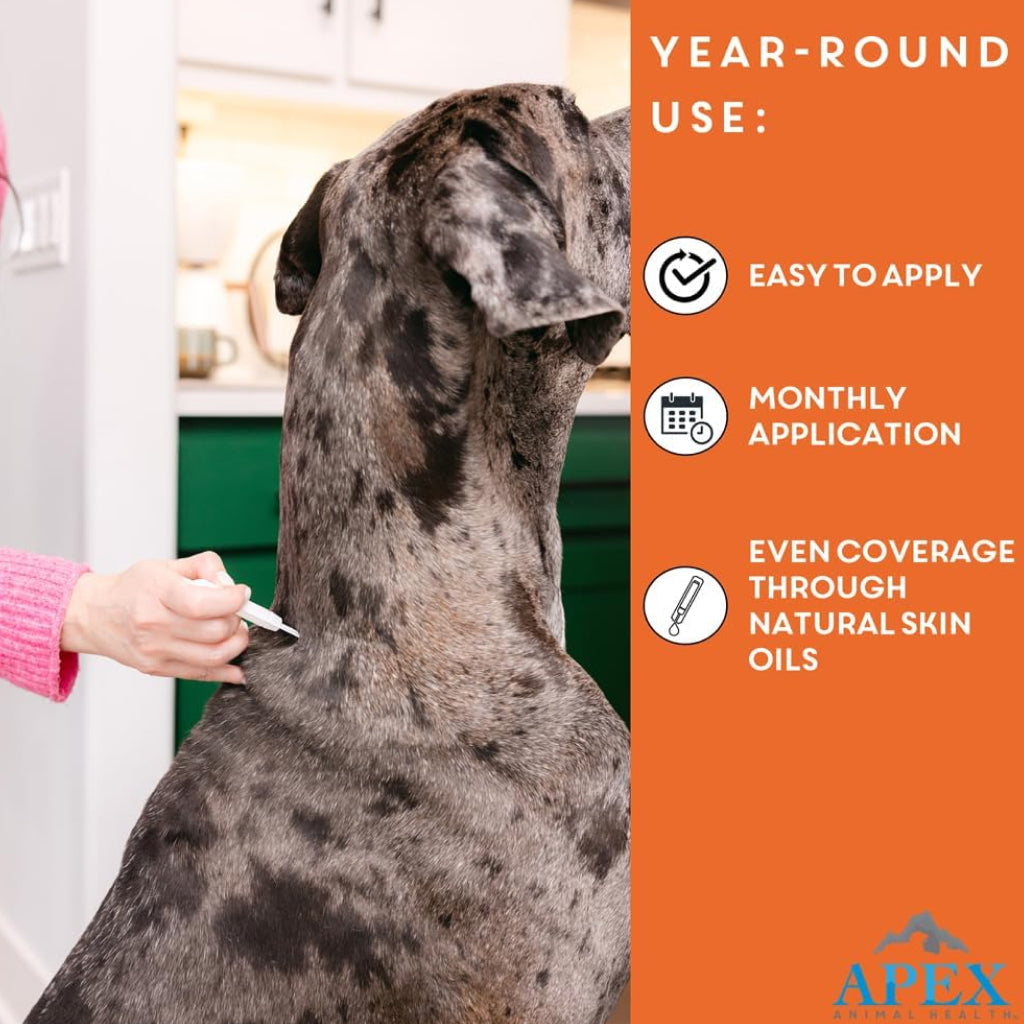 Apex Plus Topical Flea & Tick Prevention for Dogs, 5-22 lbs, 3 Doses