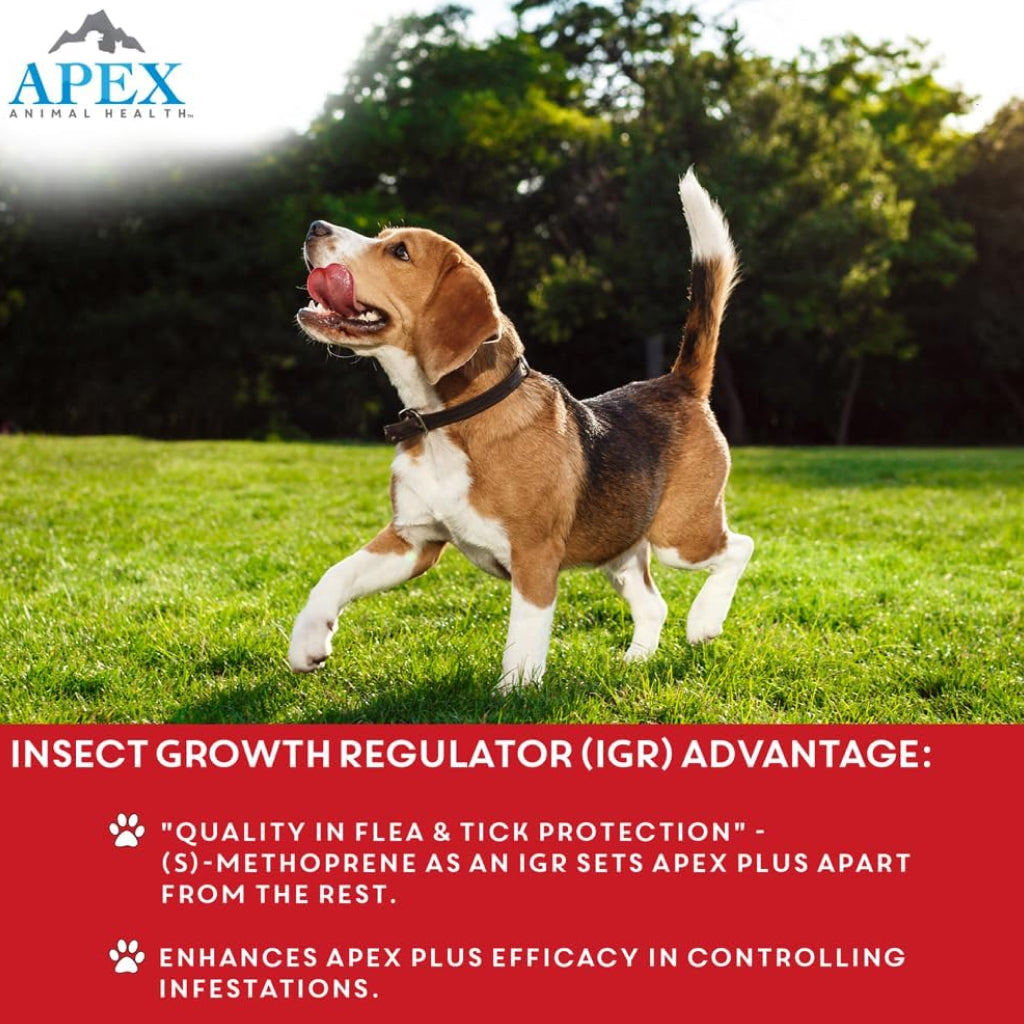 Apex Plus Topical Flea & Tick Prevention for Dogs, 89-132 lbs, 3 Doses