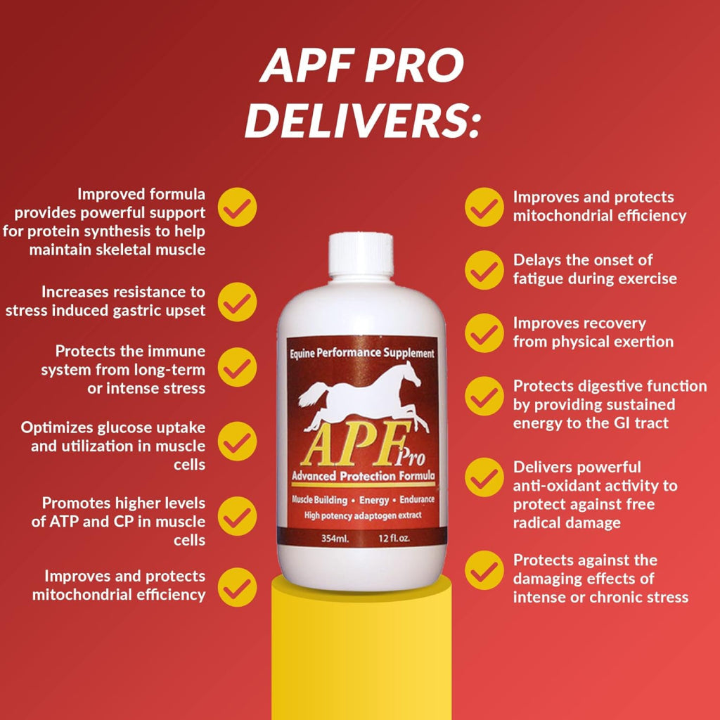 APF Pro Advanced Protection Formula Supplement for Horses (12 oz)
