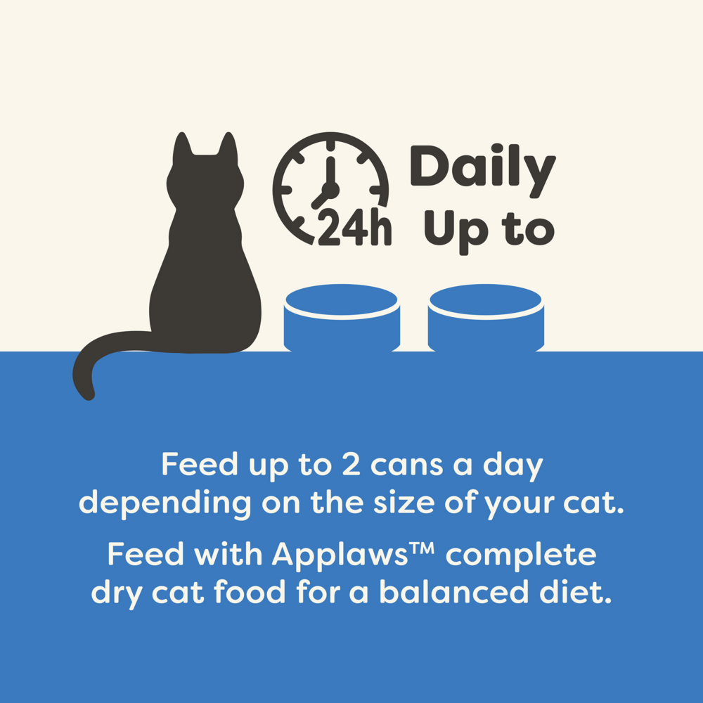 Applaws Natural Wet Cat Food Ocean Fish in Broth, 2.47-oz, case of 24