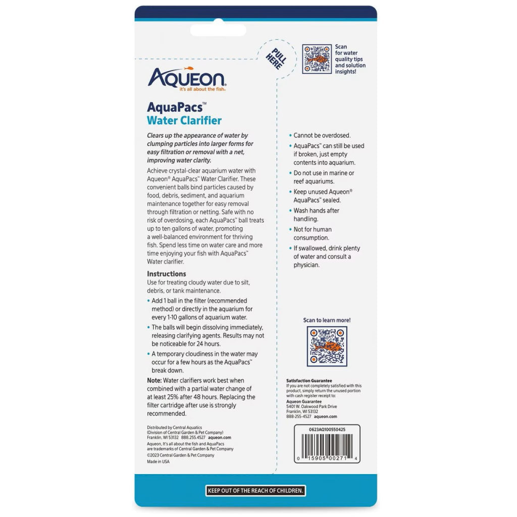 Aqueon AquaPacs Water Clarifier