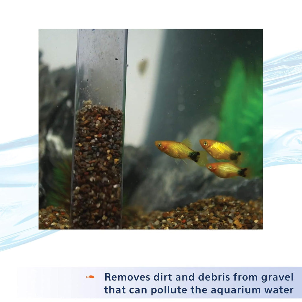 Aqueon Aquarium Siphon Vacuum Gravel Cleaner