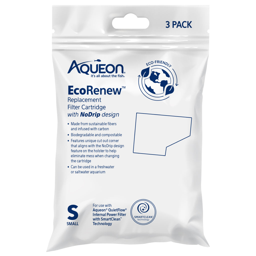 Aqueon EcoRenew Replacement Filter Cartridges - Extra Small