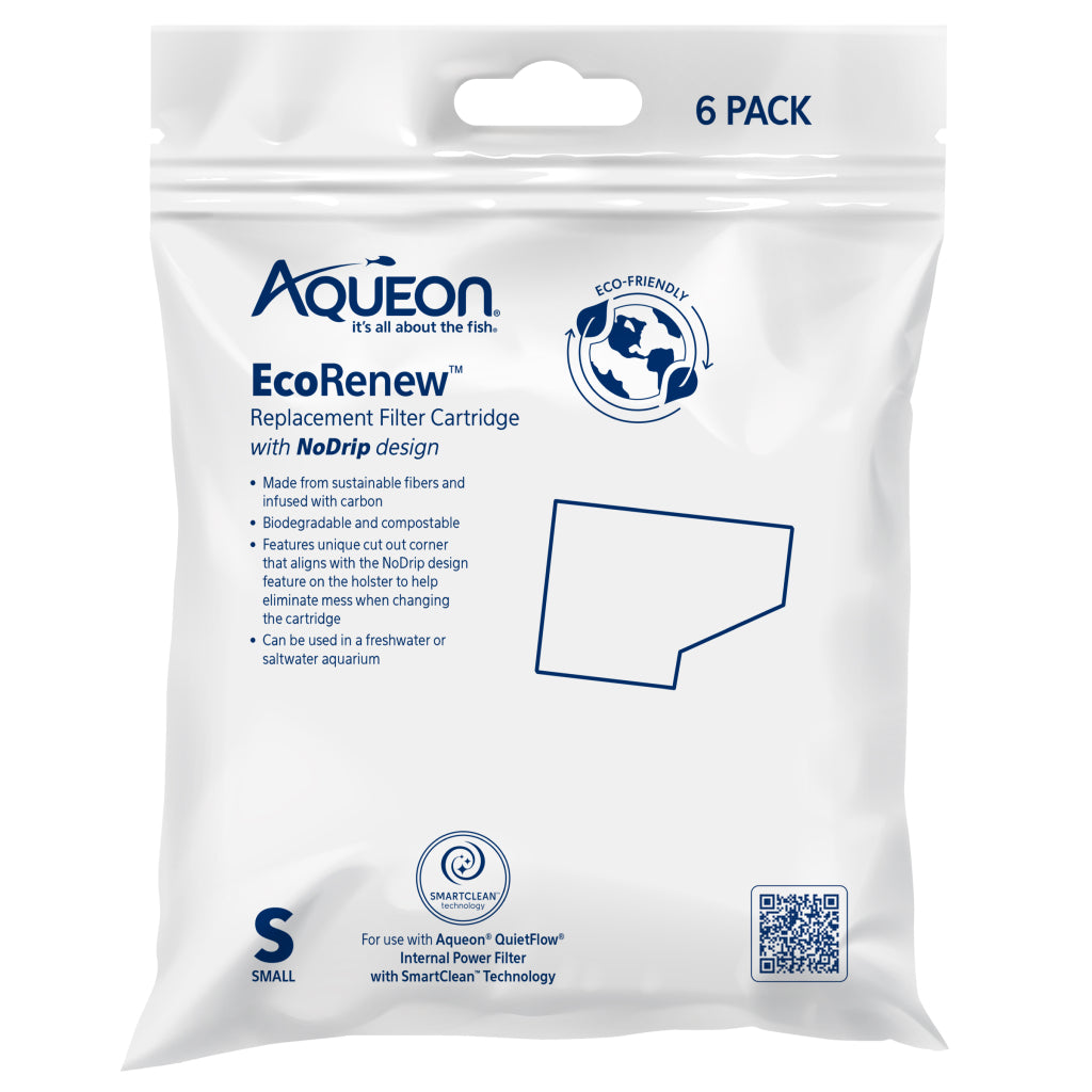 Aqueon EcoRenew Replacement Filter Cartridges - Extra Small