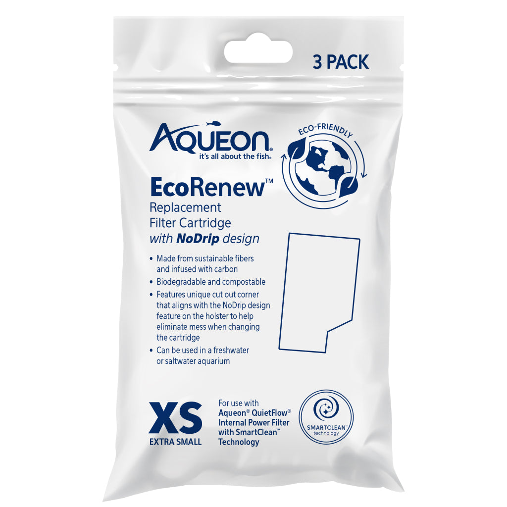 Aqueon EcoRenew Replacement Filter Cartridges - Extra Small