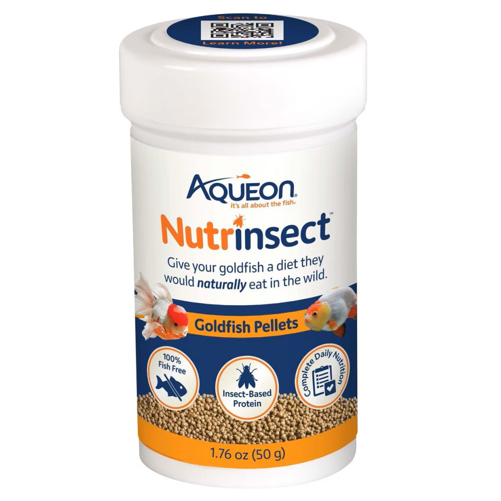 Aqueon Nutrinsect Goldfish Flakes (1.76 oz)