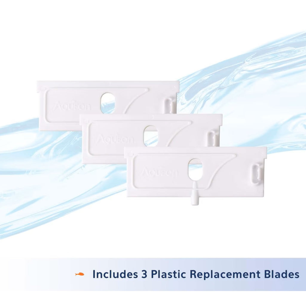 Aqueon ProScraper 3.0 Twist & Click Plastic Replacement Blades (3 pack)