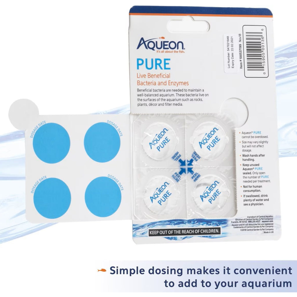Aqueon PURE Live Beneficial Bacteria and Enzymes