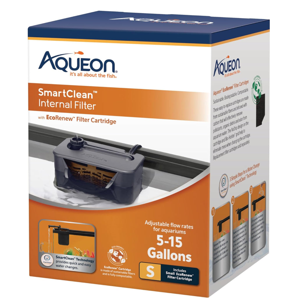 Aqueon QuietFlow Internal Filter with SmartClean Technology