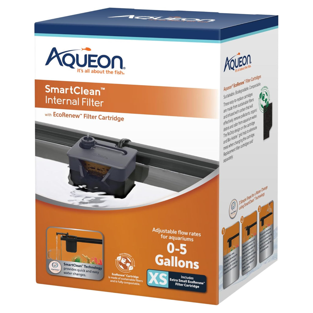 Aqueon QuietFlow Internal Filter with SmartClean Technology