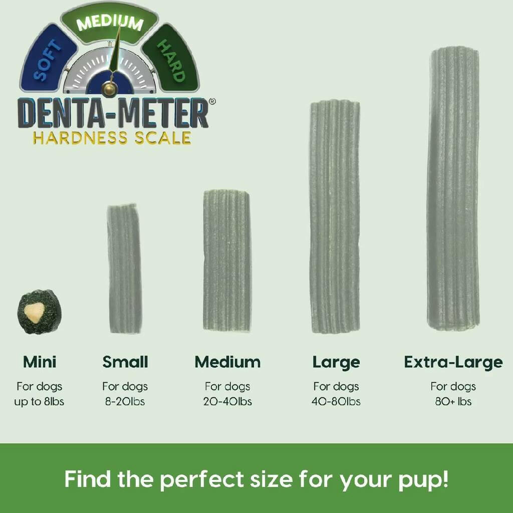 Ark Naturals 4-in-1 Brushless Toothpaste Chews for Extra Small Dogs Mini-Sized (4 oz)