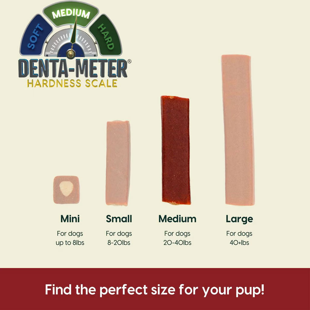 Ark Naturals 5-in-1 Protection  Brushless Toothpaste Dental Chews for Medium Breed Dogs, 18-oz