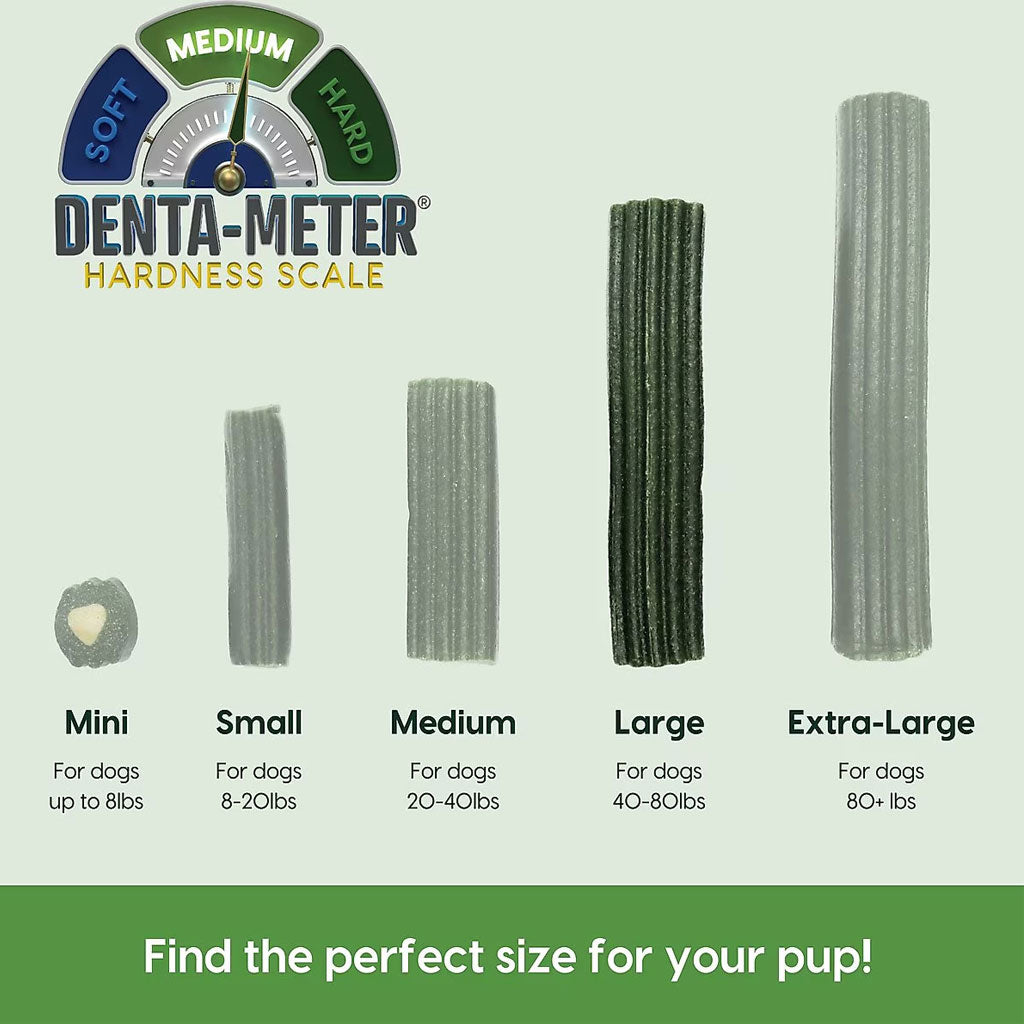 Ark Naturals Brushless Toothpaste Dental Chews 4-in-1 for Large Dogs, 40-count