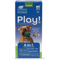 Ark Naturals Brushless Toothpaste Play Occupying Dental Chews 4-in-1 for Dogs, 2-count