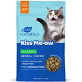 Ark Naturals Kiss Me-Ow Cleaning Dental Chews Crunchy Cat Treats, Tuna Flavor
