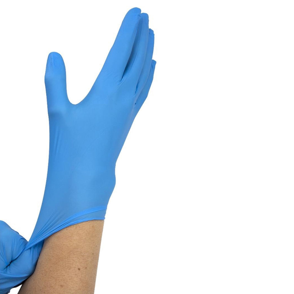 Aspen Powder Free Examination Gloves- Blue