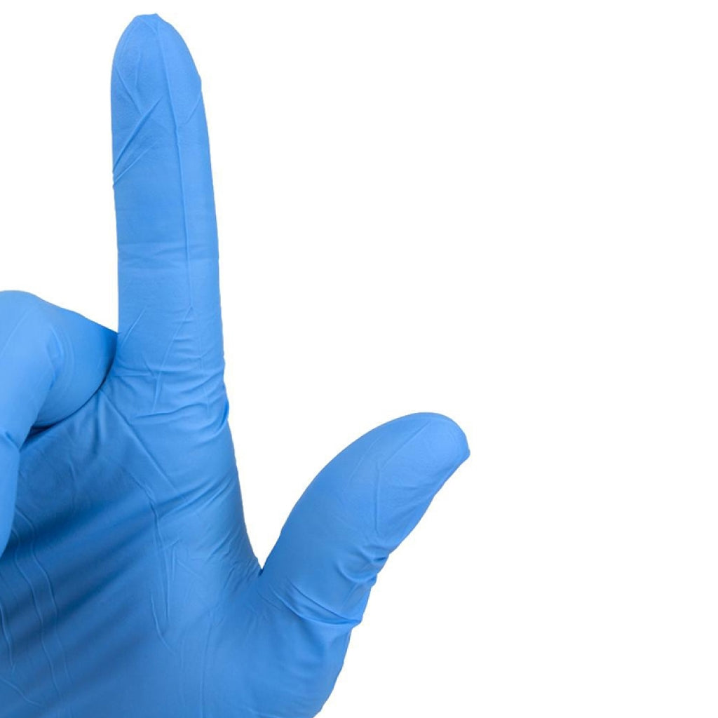 Aspen Powder Free Examination Gloves- Blue
