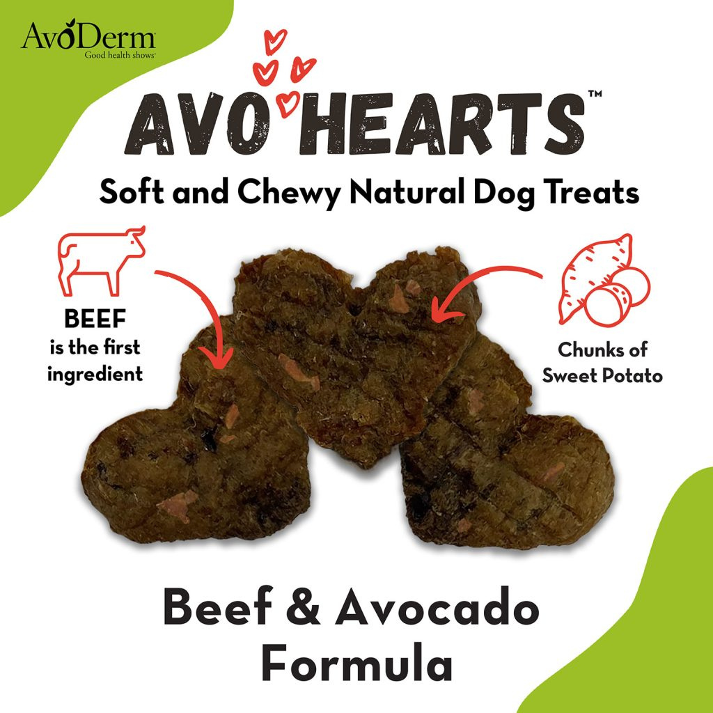 AvoDerm Natural AvoHearts Natural Dog Treats (5 oz)