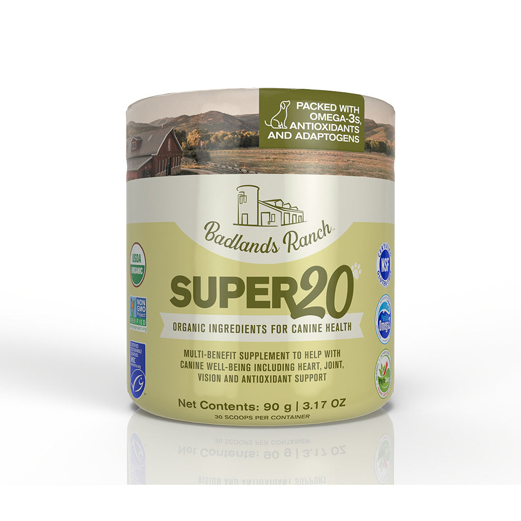 Badlands Ranch Super 20 Canine Health Supplement, 3.17-oz