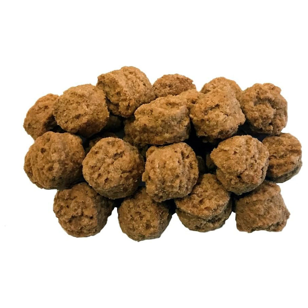 Bee Better Peanut Butter & Honey Mini Biscuits Dog Treats, 8-oz