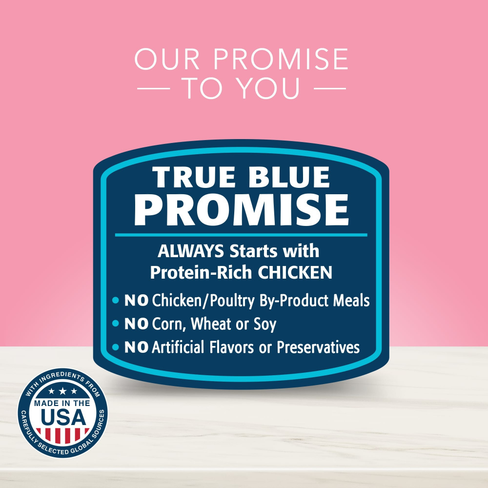 Blue Buffalo True Solutions Blissful Belly Digestive Care Formula Chicken Recipe Adult Dry Dog Food, 24-lb